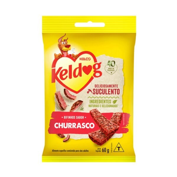Petisco para Cães Keldog Bifinho Churrasco 60g