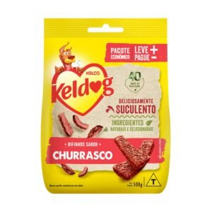 Petisco para Cães Keldog Bifinho Criadores Churrasco 500g