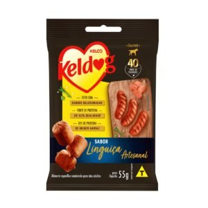 Petisco para Cães Keldog Mini Linguiça Artesanal 55g