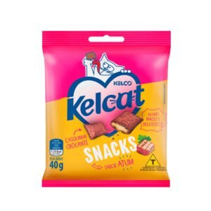 Petisco para Gatos Kelcat Snack Atum Bola de Pelo 40g